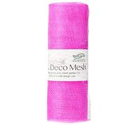 Eleganza Deco Mesh 25cm x 9.1m Fuchsia No.28, Synthetic Material, 8.2 x 8.2 x 26.2 cm