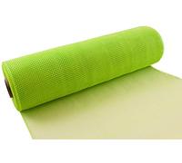 Eleganza Deco Mesh 25cm x 9.1m Lime Green No.14, Synthetic Material, 25 cm x 9.1 m
