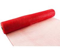 Eleganza Deco Mesh 53cm x 9.1m (10yds) Red No.16