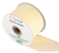 Eleganza DECO Mesh 63mm x 10m No.01, Ivory