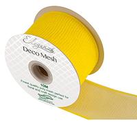 Eleganza DECO Mesh 63mm x 10m No.01, Yellow
