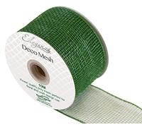 Eleganza Deco Mesh 63mm x 10m Sage Green No.51, Synthetic Material, 63 mm x 10 m