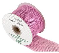 Eleganza DECO Mesh Metallic 63mm x 10m No.21, Pink