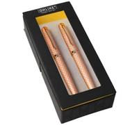Eleganza Diamond Set Pluma Y Boligramfo Rose 34665