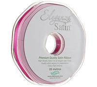 ELEGANZA Double Faced Satin 10mm x 20m Cerise No.29