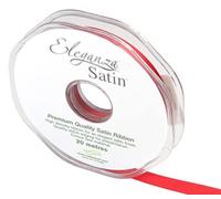 ELEGANZA Double Faced Satin 10mm x 20m Red No.16