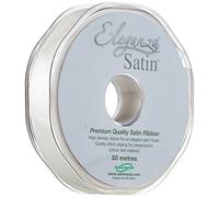 ELEGANZA Double Faced Satin 15mm x 20m Cream No.62