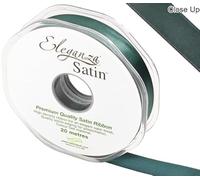 ELEGANZA Double Faced Satin 15mm x 20m Green No.50
