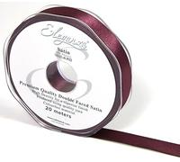 Eleganza Double Faced Satin 15mm x 20m Vintage Rose No.89