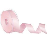 ELEGANZA Double Faced Satin 25mm x 20m Classic Pink No.07, 25 mm x 20 m