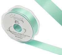 Eleganza Double Faced Satin 25mm x 20m Mint No.13