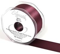 Eleganza Double Faced Satin 38mm x 20m Vintage Rose No.89