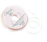 Eleganza Double Faced Satin 3mm x 50m Champagne Gold No.64, 3 mm x 5 0m