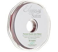 ELEGANZA Double Faced Satin 3mm x 50m Chocolate No.58, 3 mm x 5 0m