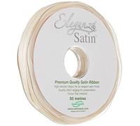 ELEGANZA Double Faced Satin 3mm x 50m Cream No.62