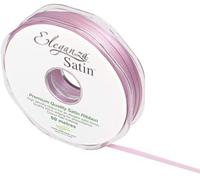 ELEGANZA Double Faced Satin 3mm x 50m Fashion Pink No.22, 3 mm x 5 0m