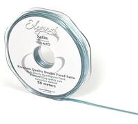 Eleganza Double Faced Satin Ribbon 3mm x 50m Sea Breeze
