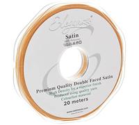 ELEGANZA Double Faced Satin Ribbon 6mm x 20m Gold No.35