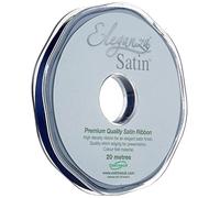 ELEGANZA Double Faced Satin 6mm Midnight Blue No.19, 6 mm x 20m
