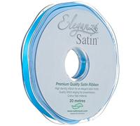 ELEGANZA Double Faced Satin Ribbon 6mm x 20m Turquoise No.55