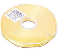 ELEGANZA Double Faced Satin Ribbon 6mm x 20m Yellow No.11