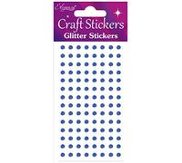 Eleganza Glitter Gems, Synthetic Material, Blue, 16.5 x 7.6 x 0.2 cm