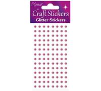 Eleganza Glitter Gems, Synthetic Material, Pink, 16.5 x 7.6 x 0.2 cm, 27302