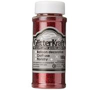 ELEGANZA Glitter Kraft Fine Glitter 100g Bottle Burgundy