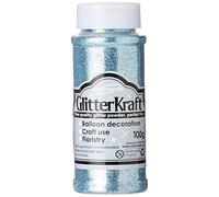 ELEGANZA Glitter Kraft Fine Glitter 100g Bottle Light Blue, 3 x 3 x 9 cm