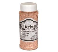 Eleganza Glitter Kraft Fine Glitter 100g Bottle Rose Gold