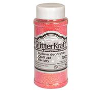 ELEGANZA Glitter Kraft Fine Glitter 100g Bottle Sugar Pink
