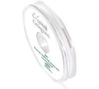 ELEGANZA Grosgrain Ribbon 3mm x 40m, Polyester, Oak/White, 120 x 40 x 40 cm