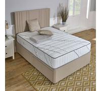 Eleganza Home Harmony 2000 Pocket Medium Mattress in White | Size: Single Eleganza Home White Single