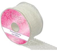 Eleganza Lace Chatsworth 50mm x 10m Ivory No.61