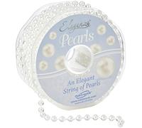 Eleganza No.42 Pearl Bead String, Plastic, Iridescent, 6 mm x 10 m