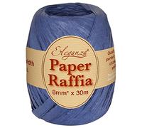 Eleganza Paper Raffia 8mm x 30m N0.19 Navy Blue