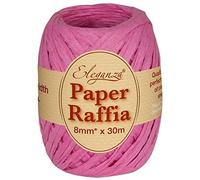 Eleganza Paper Raffia 8mm x 30m No.28 Fuchsia