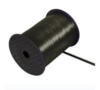 Eleganza Poly Curling Ribbon 5mm x500yds No.20 Black, Polyester, 9 x 9 x 19 cm