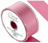 ELEGANZA Premium Quality Grosgrain Ribbon, Satin, Classic Pink, 11 x 11 x 4 cm