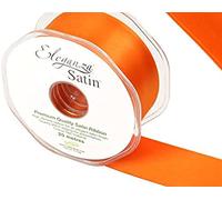ELEGANZA Premium Quality Ribbon, Satin, Orange, 11 x 11 x 4 cm