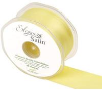 ELEGANZA Premium Quality Ribbon, Satin, Pale Yellow, 11 x 11 x 4 cm