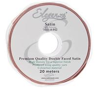 ELEGANZA Premium Quality Satin Ribbon, Rose Gold, 11 x 11 x 3 cm