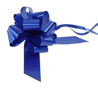 Eleganza Royal Blue 30mm Waterproof Poly Pull Bow (Pack of 2)