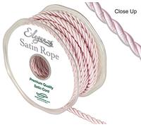 Eleganza Satin Rope, Light Pink, 5.5 mm x 10 m