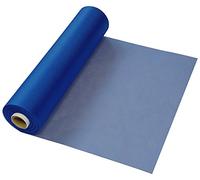 Eleganza Soft Sheer Organza 29cm x 25m No.19, Number 19 Navy Blue