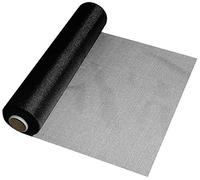 Eleganza Soft Sheer Organza 29cm x 25m No.20, Number 20 Black