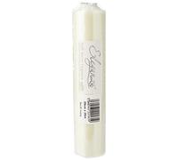 Eleganza Soft Sheer Organza 29cm x 25m No.61, Number 61 Ivory
