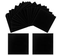 Elegaperma 30 Pcs Anti Tarnish Strips, Black Anti Tarnish Jewellery Storage Strips Prevent Tarnishes, for Earrings Necklaces Rings Bracelets Jewelry Storage, Jewelrys Shiny, Bright (1X1In)