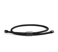 Elegatto Sailor Premium Rope Bracelet for Men | Nylon Marine Cord with Silver Polished Stainless Steel Pull Rope Closure | Men’s Designer Bracelets, One Size, Nylon, no gemstone