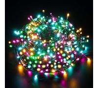 Elegear Christmas String Lights 1000 LED 100M Multicoloured Christmas Lights Mains Powered, 8 Modes IP44 Outdoor Xmas Fairy Light for Xmas Tree Wedding Home Party Garden Indoor Decoration